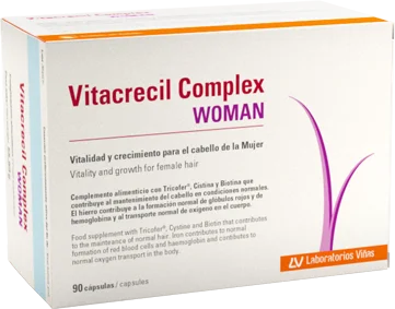 Vitacrecil Complex Woman Pack 90 cápsulas